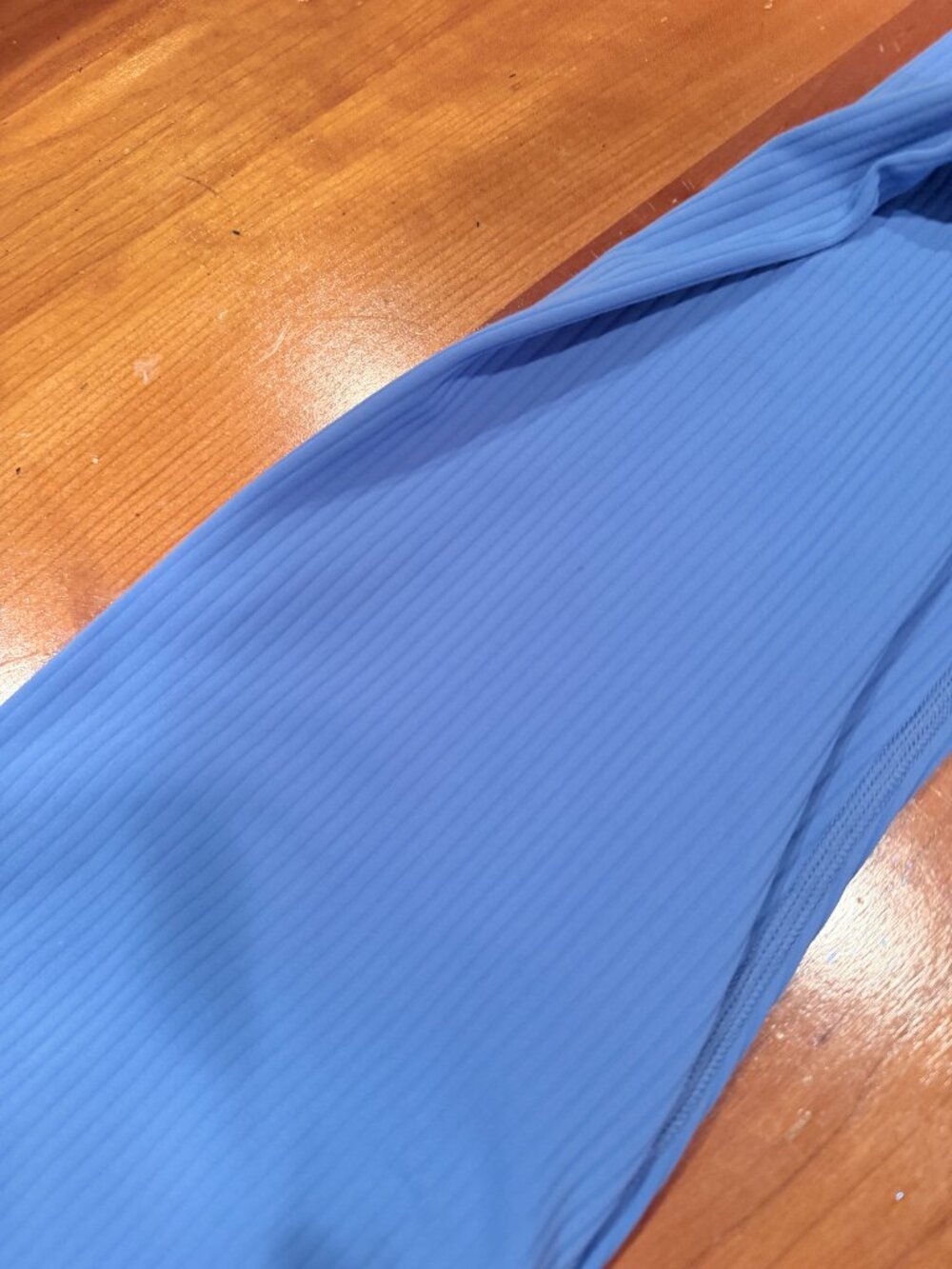 Spiritual Gangster Vivid Blue Ribbed Workout Set Leggings XS Bra S - Picture 6 of 7